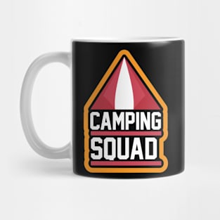 Camping Squad T Shirt For Women Men Mug